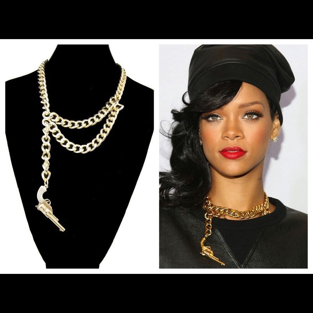 Golden necklace